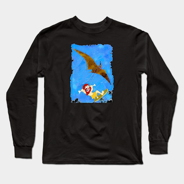 History of Kiteboarding Long Sleeve T-Shirt by petemphasis